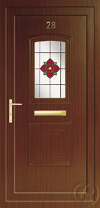Door Bordeaux Rose Square Lead - Click to request a no obligation quotation