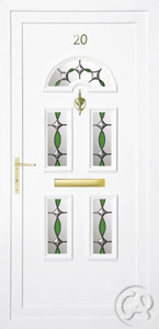 Door Cannes Green Drape - Click to request a no obligation quotation