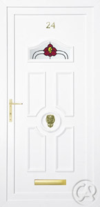 Door Edinburgh Poppy - Click to use as quote door Door Edinburgh Poppy - Click to request a no obligation quotation