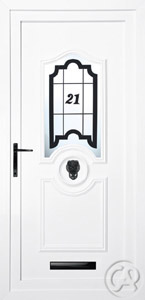 Door Florence Black Border - Click to request a no obligation quotation