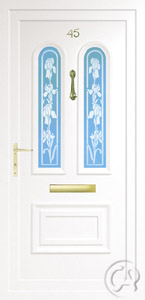 Door Sandblast London Orchid - Click to request a no obligation quotation